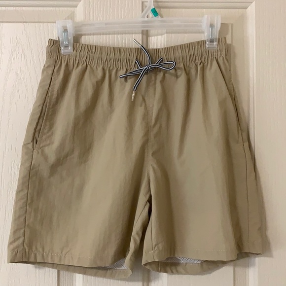 Other - EUC Boy’s Tan Swim Trunks Fully Lined w/Pockets